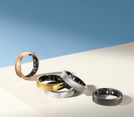 RingConn Gen 3 smart ring in multiple finishes
