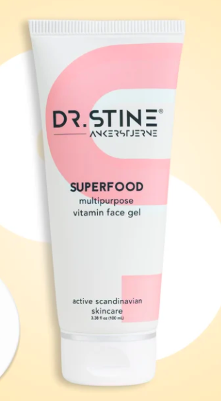 Dr. Stine Ankerstjerne Superfood multipurpose vitamin face gel tube