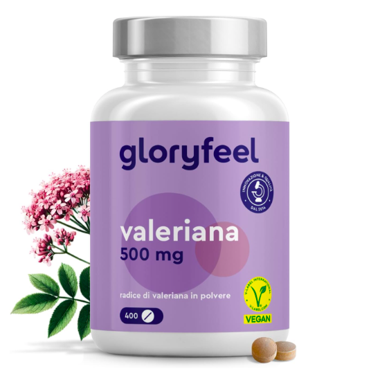 Gloryfeel Valeriana Forte 500mg — 400 tablets
