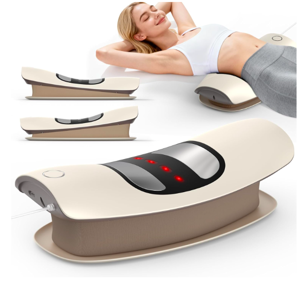 Artmory electric back stretcher with airbag traction and red light