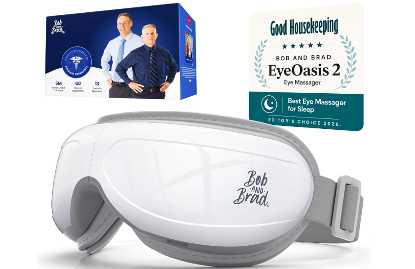 BOB AND BRAD EyeOasis 2 — Good Housekeeping Editor's Choice 2026 eye massager
