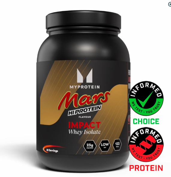 Myprotein Impact Whey Isolate MARS flavour