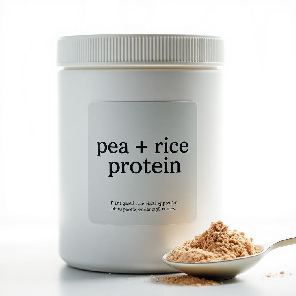 Plant-Based Protein 2026: Clean Pea + Rice Blend Done Right